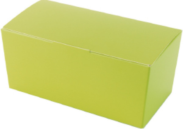 Luxusní krabičky na 250 g čokolády - světlá zelená (25 ks/bal)