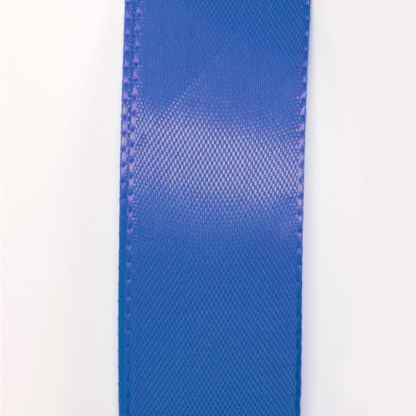 Taftová stuha - modrá (25 mm, 50 m/rol)