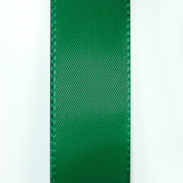 Taftová stuha - tmavě zelená (15 mm, 50 m/rol)