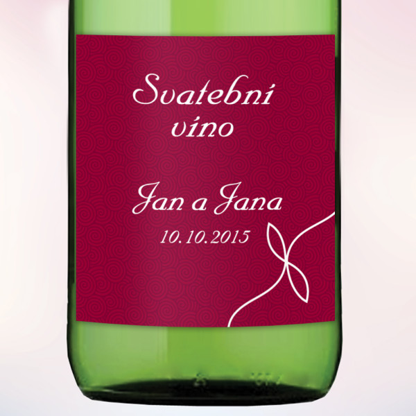 Etiketa na víno BABY 9 x 10 cm  (6 ks/bal)