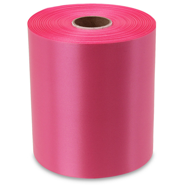 Saténová stuha pro TTR tiskárny - 10 cm x 50 m - (09) růžová malinová