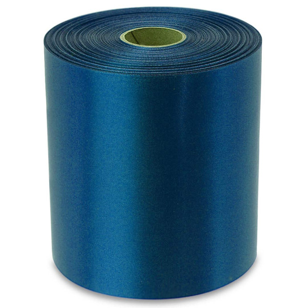Saténová stuha pro TTR tiskárny - 10 cm x 50 m - (18) modrá