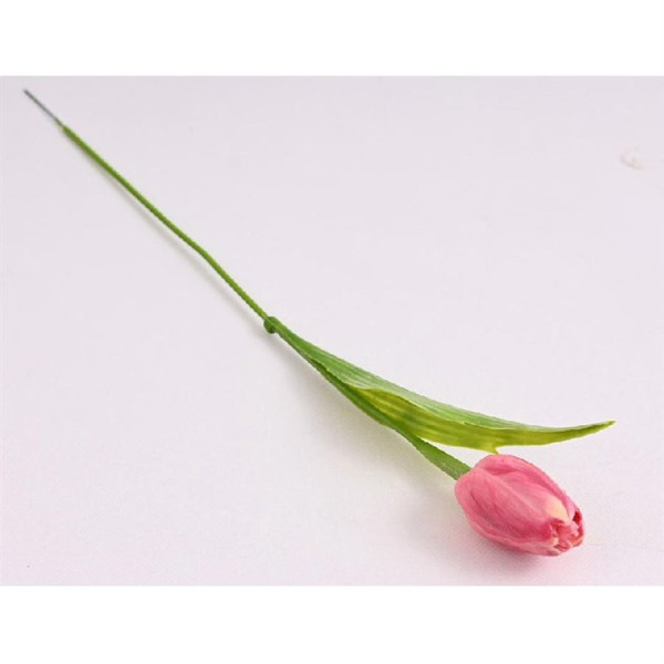 Umělý tulipán starorůžový  MO-371309-07