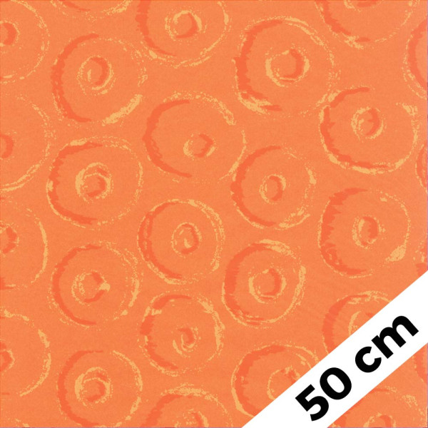 Dárkový papír LOLLY POP 50 cm - oranžová (20 m)
