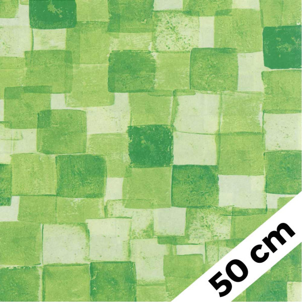 Dárkový papír ROCHADE 50 cm - zelená (20 m)