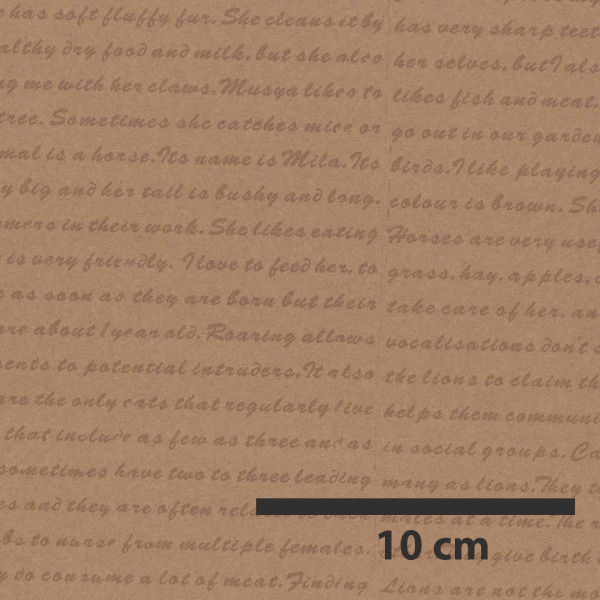 Kraftový papír 60 cm x 10 m, 50 g - Lines I. (1 ks)