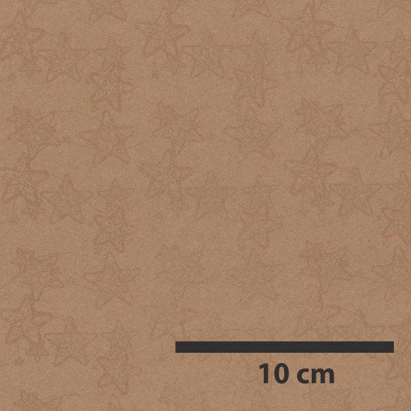 Kraftový papír 60 cm x 10 m, 50 g - Starfall I. (1 ks)