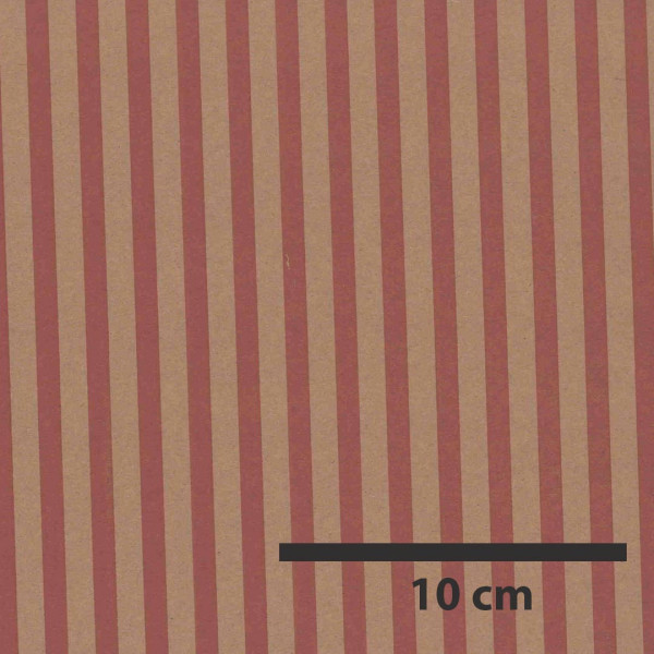 Kraftový papír 60 cm x 10 m, 50 g - Stripe I. (1 ks)