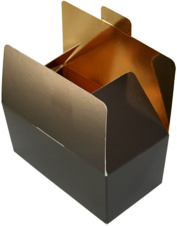 Luxusní krabičky na 125 g čokolády (25 ks/bal)