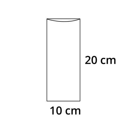 PP sáček plochý bez RZ - 10 x 20 cm - 30 my (100 ks/bal)
