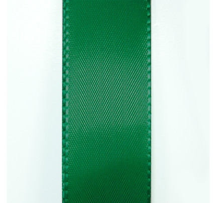Taftová stuha - tmavě zelená (25 mm, 50 m/rol)
