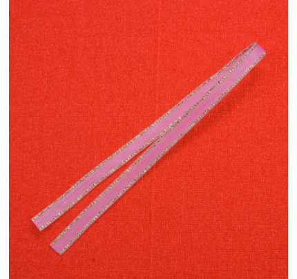 Stuha taftová GOLDLEM06-růžová (5mm, metráž)