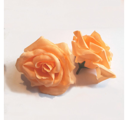 Umělá růže textilní Ø8 cm - lila