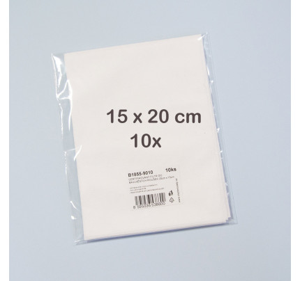 Filtr FFP1 do roušek - 15 x 20 cm (10 ks/bal)