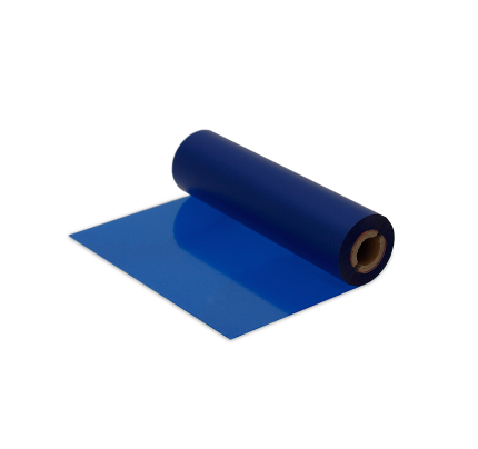 Tisková páska 110 mm x 50 m  - (F) tmavě modrá