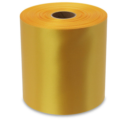 Saténová stuha pro TTR tiskárny - 10 cm x 50 m - (05) žlutá