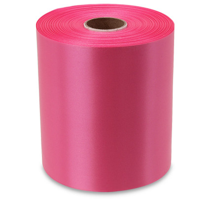 Saténová stuha pro TTR tiskárny - 10 cm x 50 m - (09) růžová malinová
