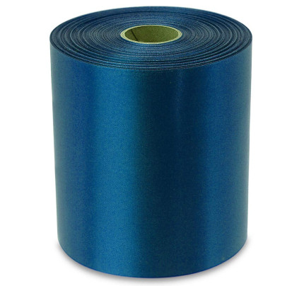 Saténová stuha pro TTR tiskárny - 10 cm x 50 m - (18) modrá
