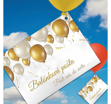 Balónková pošta Celebrate II (24 set/bal)