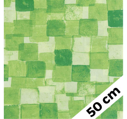 Dárkový papír ROCHADE 50 cm - zelená (20 m)