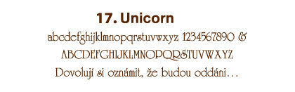 17 - Unicorn