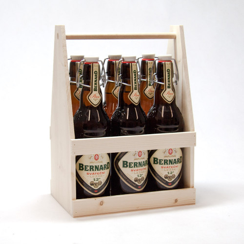 Dřevěné nosiče piv - 